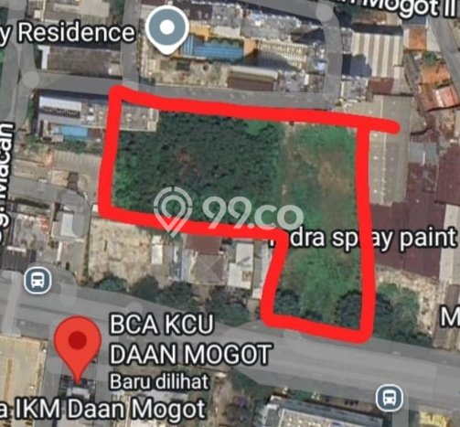 Untuk Dijual Tanah di Jakarta Barat, Luas 11655m2 SHM Untuk Dijual Tanah di Jakarta Barat, Luas 11655m2 SHM