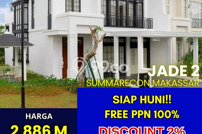 Hunian Eksklusif Siap Huni LT 144m2 di Makassar, Makassar Hunian Eksklusif Siap Huni LT 144m2 di Makassar, Makassar