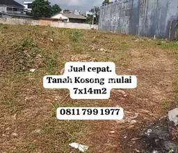 Tanah untuk Dijual Lokasi Tanjung Karang Timur, Bandar Lampung Luas 98m2 SHM Tanah untuk Dijual Lokasi Tanjung Karang Timur, Bandar Lampung Luas 98m2 SHM