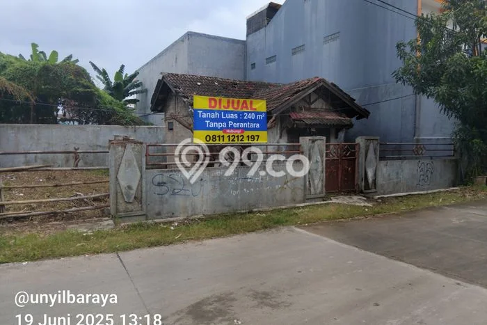 Tanah Dijual Lokasi Karawang Barat, Karawang dengan Luas Tanah 240m2 dan Status SHM Tanah Dijual Lokasi Karawang Barat, Karawang dengan Luas Tanah 240m2 dan Status SHM