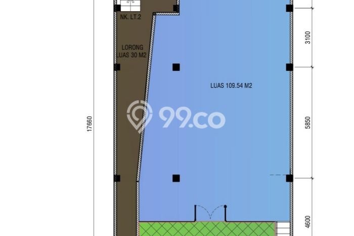 Kantor Kawasan Warung Buncit, Luas 661m², Area Komersial, Posisi Strategis Kantor Kawasan Warung Buncit, Luas 661m², Area Komersial, Posisi Strategis