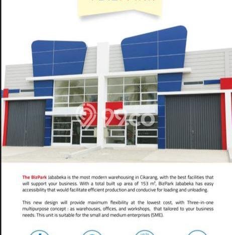 Gudang Dijual di Bekasi LT 368m2 & LB 123m2 Lokasi Terbaik! Gudang Dijual di Bekasi LT 368m2 & LB 123m2 Lokasi Terbaik!