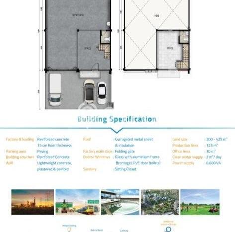 Gudang Dijual di Bekasi LT 368m2 & LB 123m2 Lokasi Terbaik! Gudang Dijual di Bekasi LT 368m2 & LB 123m2 Lokasi Terbaik!