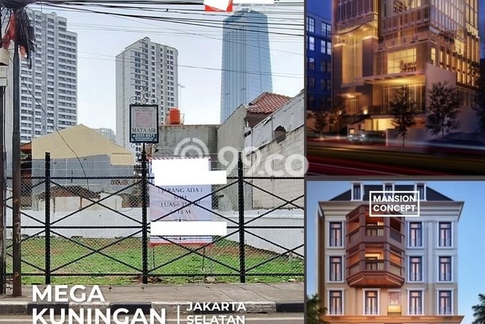 Tanah Bisnis Kawasan Mega Kuningan, Luas 351m², Akses Mudah Tanah Bisnis Kawasan Mega Kuningan, Luas 351m², Akses Mudah