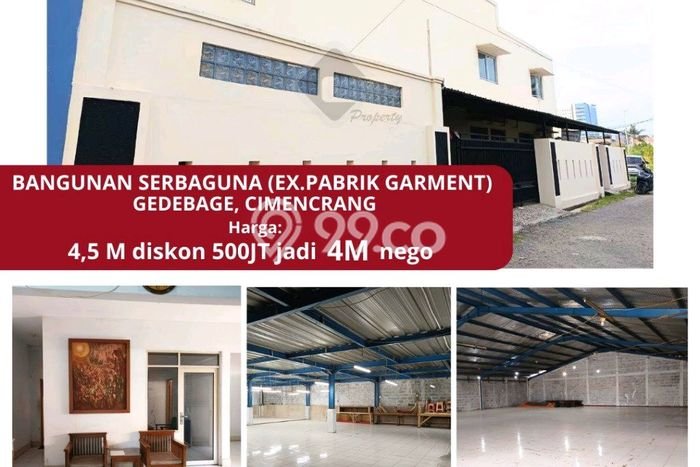 Komersial Dijual di Bandung LT 470m2 & LB 800m2 Lokasi Terbaik! Komersial Dijual di Bandung LT 470m2 & LB 800m2 Lokasi Terbaik!