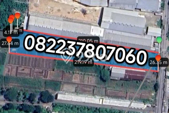 Tanah Disewakan di Menganti, Gresik, Luas 6000m2 - Tanah Disewakan di Menganti, Gresik, Luas 6000m2 -