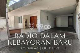 Ready to Use! Premium House LT 348m2 Desain Modern di Radio Dalam Ready to Use! Premium House LT 348m2 Desain Modern di Radio Dalam