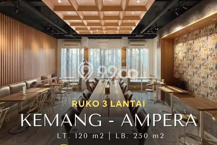 LOKASI STRATEGIS! Ruko di Kemang, Luas 250m², Kawasan Bisnis LOKASI STRATEGIS! Ruko di Kemang, Luas 250m², Kawasan Bisnis