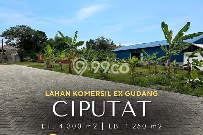 Gudang For Sale di Kawasan Ciputat, Tangerang Selatan Harga Kompetitif Gudang For Sale di Kawasan Ciputat, Tangerang Selatan Harga Kompetitif