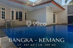For Sale! Premium House LT 447m2 Desain Elegan di Bangka For Sale! Premium House LT 447m2 Desain Elegan di Bangka