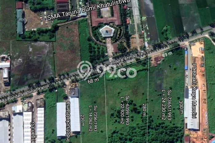Dijual Tanah di Pontianak Kota Pontianak Luas 61185m2 SHM Dijual Tanah di Pontianak Kota Pontianak Luas 61185m2 SHM