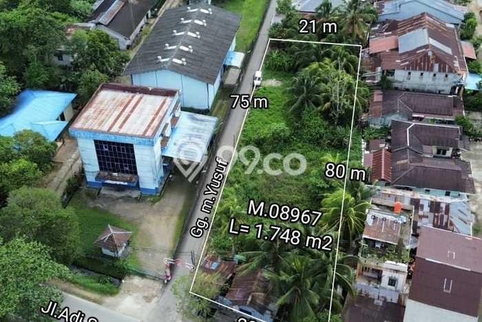 Lahan Kosong Dijual di Pontianak Kota, Pontianak, Luas 1748m2 Area Strategis Lahan Kosong Dijual di Pontianak Kota, Pontianak, Luas 1748m2 Area Strategis