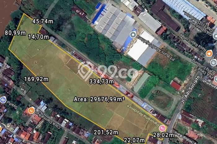 Jarang Ada! Tanah di Pontianak Kota Punya Luas 31185m2 SHM Jarang Ada! Tanah di Pontianak Kota Punya Luas 31185m2 SHM