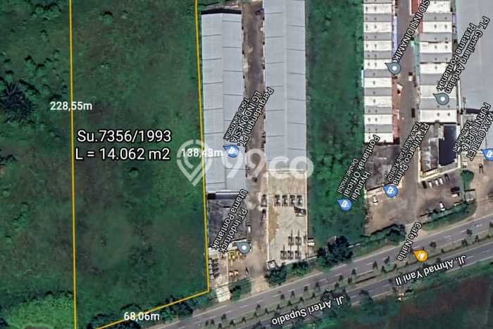 Lahan Kosong Dijual di Pontianak Kota, Pontianak, Luas 14062m2 Area Strategis Lahan Kosong Dijual di Pontianak Kota, Pontianak, Luas 14062m2 Area Strategis