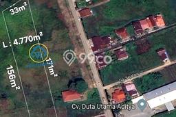 Tanah Komersial Dijual di Pontianak Kota Pontianak 4770m2 Tanah Komersial Dijual di Pontianak Kota Pontianak 4770m2