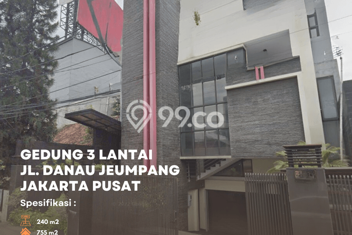 Perkantoran 3 Lantai di Jl. Danau Jeumpang, Benhil Perkantoran 3 Lantai di Jl. Danau Jeumpang, Benhil
