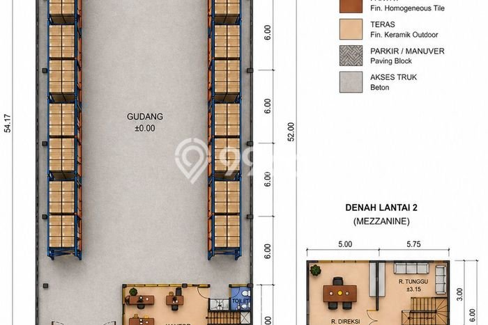 Gudang Dijual di Tangerang LT 1045m2 & LB 945m2 Lokasi Terbaik! Gudang Dijual di Tangerang LT 1045m2 & LB 945m2 Lokasi Terbaik!
