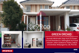 Rumah Minimalis 3 KT di Soekarno Hatta Malang Unfurnished Rumah Minimalis 3 KT di Soekarno Hatta Malang Unfurnished