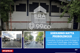 FOR RENT! Gudang di Probolinggo Cocok untuk Bisnis 396m2 FOR RENT! Gudang di Probolinggo Cocok untuk Bisnis 396m2