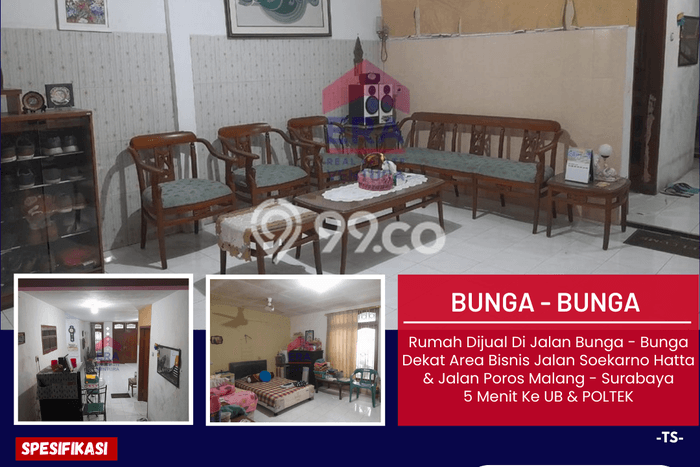 Rumah Modern 4 KT di Soekarno Hatta Malang Unfurnished Rumah Modern 4 KT di Soekarno Hatta Malang Unfurnished