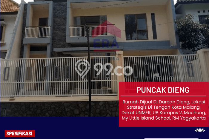 Rumah Modern 4 KT LT 300m2 di Dieng Rumah Modern 4 KT LT 300m2 di Dieng