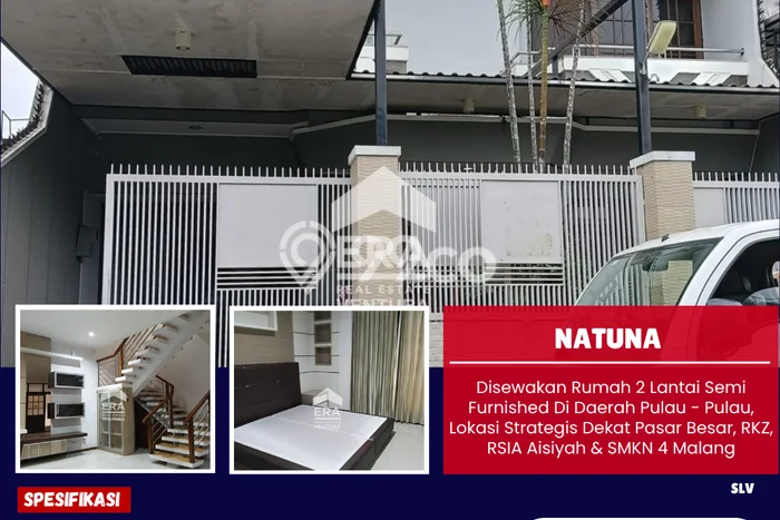 Disewakan! Rumah 5 Kamar Tidur &
2 Kamar Mandi di Kasin, Malang Disewakan! Rumah 5 Kamar Tidur &
2 Kamar Mandi di Kasin, Malang