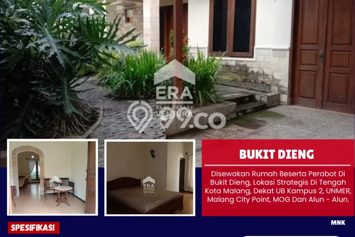 Jarang Ada! Rumah Sewa 3 Kamar Nyaman Siap Huni Dieng Jarang Ada! Rumah Sewa 3 Kamar Nyaman Siap Huni Dieng