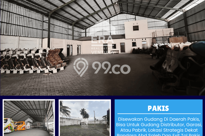Unit Gudang Dijual di Pakis Malang 3000m2 Unit Gudang Dijual di Pakis Malang 3000m2
