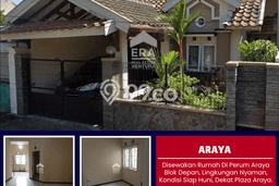 Jarang Ada! Rumah Kontrakan 3 Kamar Nyaman Siap Huni Araya Jarang Ada! Rumah Kontrakan 3 Kamar Nyaman Siap Huni Araya