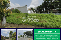 Tanah Dijual Area Strategis di Soekarno Hatta Malang 1338m2 Tanah Dijual Area Strategis di Soekarno Hatta Malang 1338m2