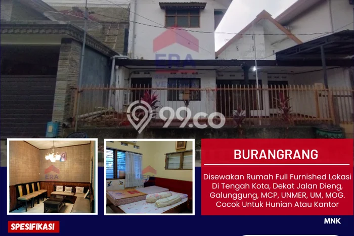 Sewa Rumah Murah di Dieng Malang dengan 4 Kamar Tidur Sewa Rumah Murah di Dieng Malang dengan 4 Kamar Tidur