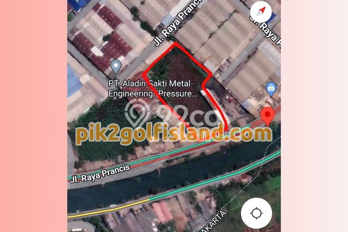 Dijual Tanah Kawasan Komersial Kawasan Dadap, Luas 5255m², Prospek Tinggi Dijual Tanah Kawasan Komersial Kawasan Dadap, Luas 5255m², Prospek Tinggi