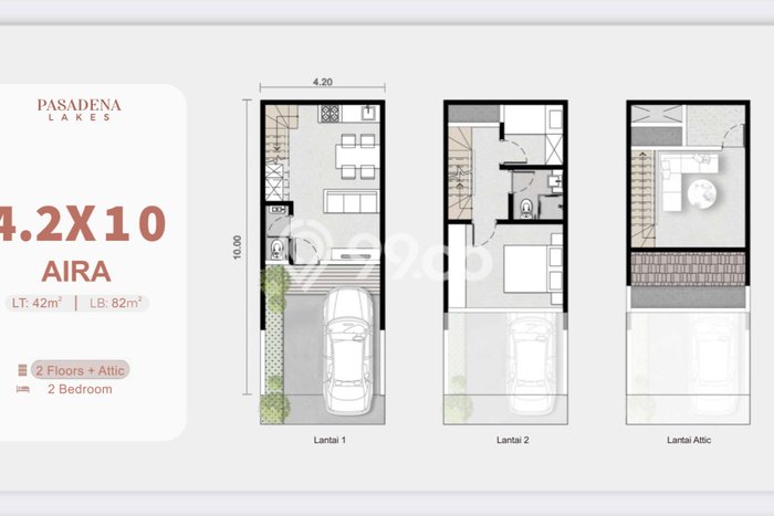 Siap Huni Rumah Minimalis & Modern LB 82m2 di Pantai Indah Kapuk 2 Siap Huni Rumah Minimalis & Modern LB 82m2 di Pantai Indah Kapuk 2