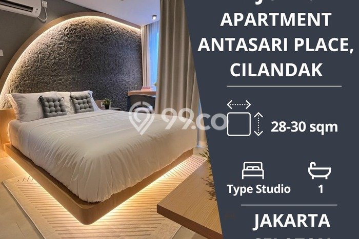 Dijual Apartemen di Jakarta Selatan 1 Kamar & 1 Kamar Mandi, Luas 28m2 Dijual Apartemen di Jakarta Selatan 1 Kamar & 1 Kamar Mandi, Luas 28m2