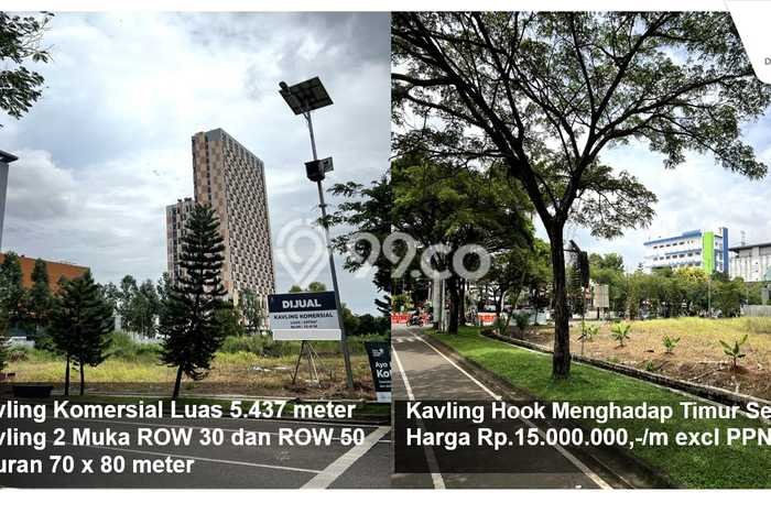 Tanah Dijual Area Strategis di Harapan Indah Bekasi 1000m2 Tanah Dijual Area Strategis di Harapan Indah Bekasi 1000m2