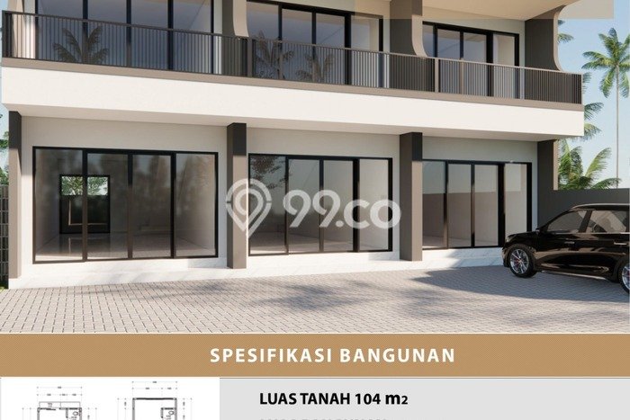 Ruko Dijual di Prime Area Tangerang Selatan Luas 119m2 Ruko Dijual di Prime Area Tangerang Selatan Luas 119m2