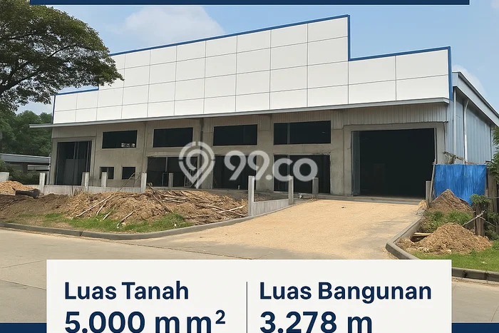 Gudang Ready Kawasan Cikarang Selatan, Luas 3278m2m², Kawasan Komersial Gudang Ready Kawasan Cikarang Selatan, Luas 3278m2m², Kawasan Komersial