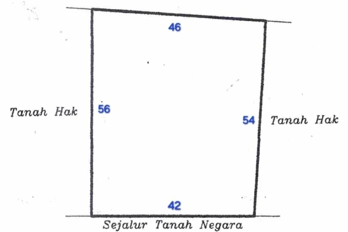 Lahan Kosong Dijual di Lamongan dengan Area 2442m2 Lahan Kosong Dijual di Lamongan dengan Area 2442m2