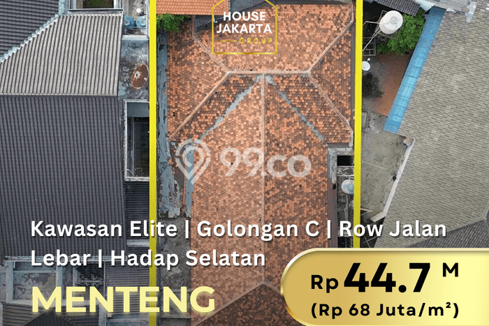 Tanah di Menteng, Jakarta Pusat Luas 657m2 Dijual Segera Tanah di Menteng, Jakarta Pusat Luas 657m2 Dijual Segera