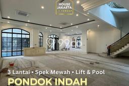 Rumah Mewah LB 2100m2 Siap Pakai Desain Elegan di Pondok Indah, Jakarta Selatan Rumah Mewah LB 2100m2 Siap Pakai Desain Elegan di Pondok Indah, Jakarta Selatan
