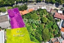 Tanah untuk Dijual Lokasi Kebayoran Baru, Jakarta Selatan Luas 4115m2 - Tanah untuk Dijual Lokasi Kebayoran Baru, Jakarta Selatan Luas 4115m2 -