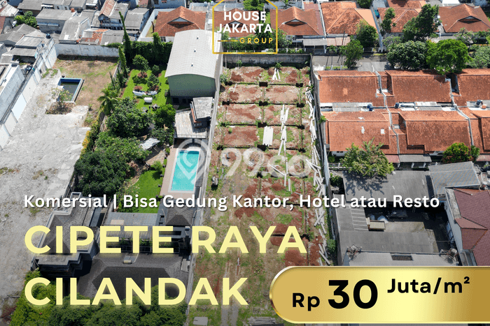 Tanah Dijual di Jakarta Selatan Seluas 2343m2 Strategis Tanah Dijual di Jakarta Selatan Seluas 2343m2 Strategis