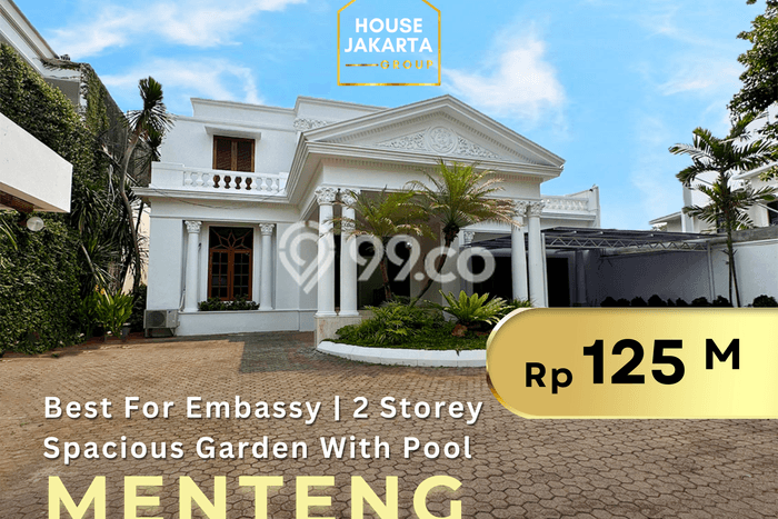 Dijual Rumah Elit Exclusive di Menteng, Jakarta Pusat Dijual Rumah Elit Exclusive di Menteng, Jakarta Pusat
