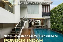 Rumah Elit LB 548m2 Siap Huni Desain Elegan di Pondok Indah, Jakarta Selatan Rumah Elit LB 548m2 Siap Huni Desain Elegan di Pondok Indah, Jakarta Selatan