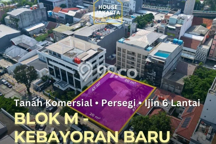 Dijual Tanah di Jakarta Selatan, Luas 943m2 - Dijual Tanah di Jakarta Selatan, Luas 943m2 -