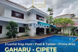 Rumah Mewah LB 400m2 Siap Pakai Desain Elegan di Cipete, Jakarta Selatan Rumah Mewah LB 400m2 Siap Pakai Desain Elegan di Cipete, Jakarta Selatan