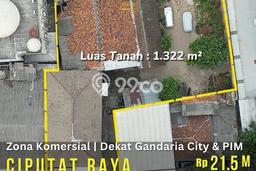 Tanah Kavling untuk Dijual di Kebayoran Lama Jakarta Selatan 1322m2 Tanah Kavling untuk Dijual di Kebayoran Lama Jakarta Selatan 1322m2