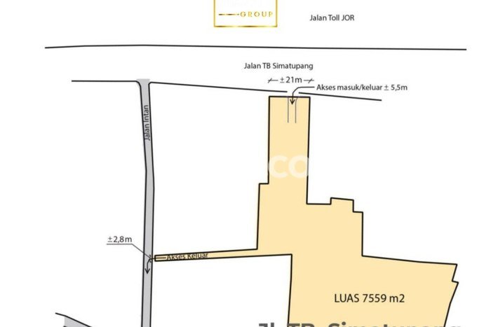 Tanah Investasi Dijual di Jakarta Selatan Punya Luas 7559m2 Tanah Investasi Dijual di Jakarta Selatan Punya Luas 7559m2
