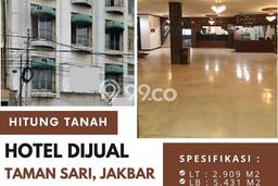 LOKASI STRATEGIS! Hotel Kawasan , Luas 5431m2m², Jalan Strategis LOKASI STRATEGIS! Hotel Kawasan , Luas 5431m2m², Jalan Strategis