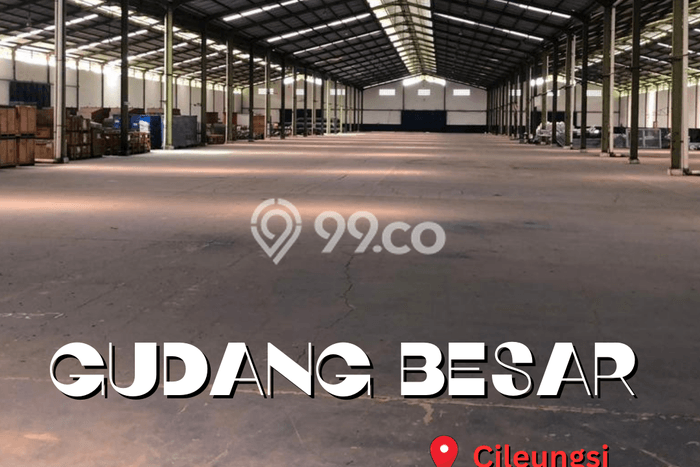 Unit Gudang Dijual di Cileungsi Bogor Luas Bangunan 10000m2 Unit Gudang Dijual di Cileungsi Bogor Luas Bangunan 10000m2